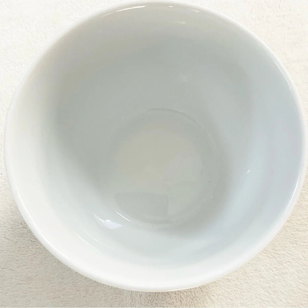 Crate & Barrel Julia Rothman Yule Town Nesting Bowls Set of 2 Christmas Holiday